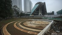 Progres ini meliputi pembangunan gedung Planetarium dan Pusat Latihan Seni yang  sudah mencapai 70%, Galeri Annex 99%, gedung Graha Bhakti Budaya 77% dan Teater Halaman 58%.