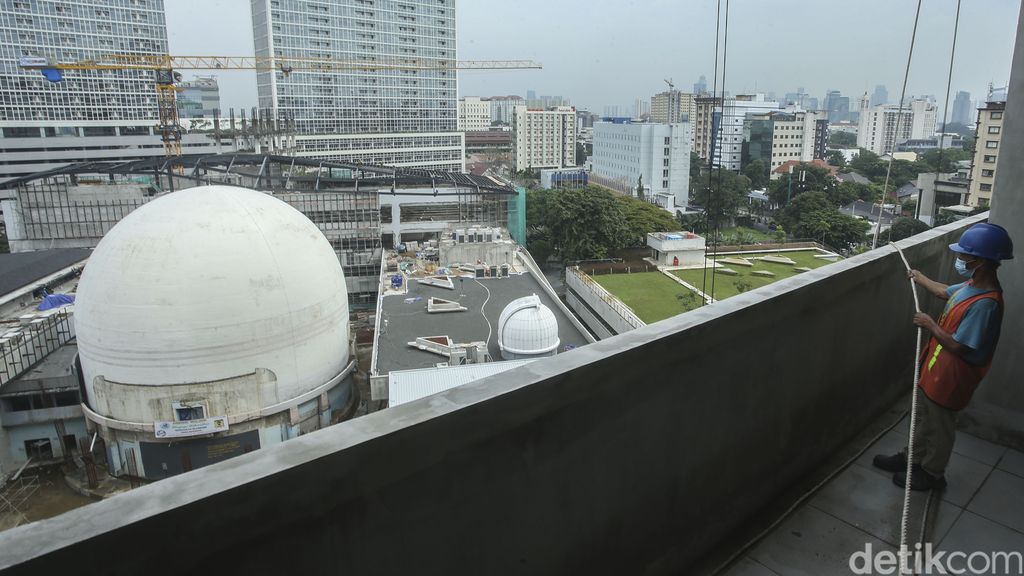Revitalisasi Taman Ismail Marzuki (TIM), Jakarta, progres terkininya sudah mencapai 78 persen.
