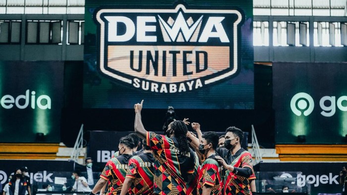 Dewa United siap merajai tiga cabor, yakni sepakbola, basket, dan Esports