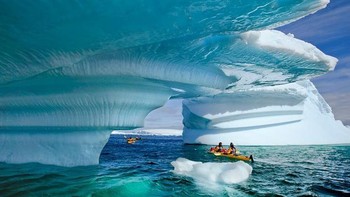 Walau hanya benua terbesar kelima, Antartika menyimpan 70% dari total air tawar yang berada di Bumi, ditambah kawasan tersebut juga memiliki sekitar 90% es di seluruh planet. (Foto: Internet)