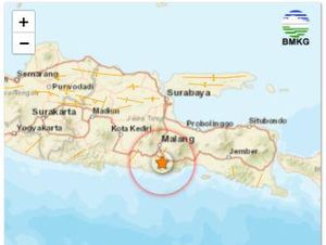 Malang Diguncang Gempa M 2,7