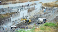 Bendungan yang memiliki luas genangan 280 hekteare dan kapasitas tampung 10,6 juta m3 ini sudah cukup lama direncanakan, utamanya untuk memenuhi kebutuhan air baku Kota Balikpapan. Dok. Kementerian PUPR