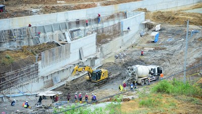 Ini Dia Penangkal Banjir-Pemasok Air ke Ibu Kota Baru