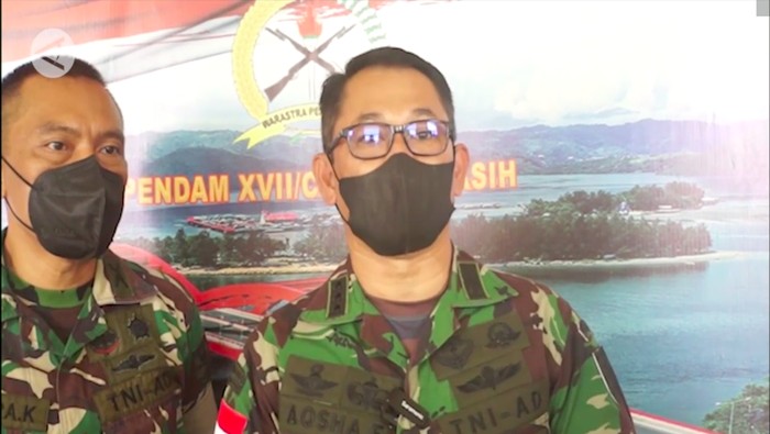 Kapendam XVII/Cenderawasih Kolonel Inf Aqsha Erlangga (dok Antara)