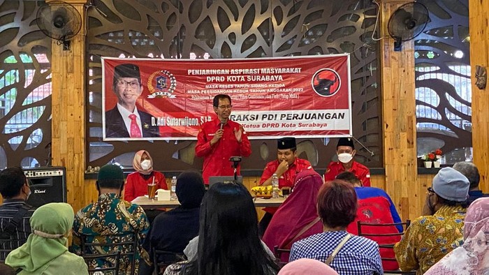 ketua dprd surabaya jaring aspirasi