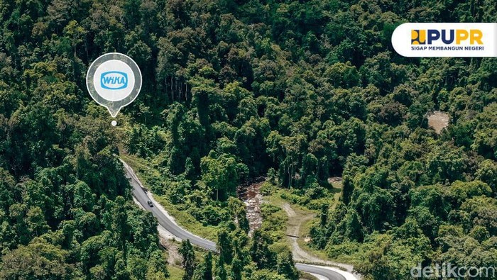 Proyek jalan Simpang Goro - Kampung Muri, Kabupaten Teluk Wondama