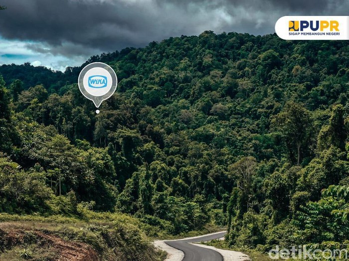 Proyek jalan Simpang Goro - Kampung Muri, Kabupaten Teluk Wondama