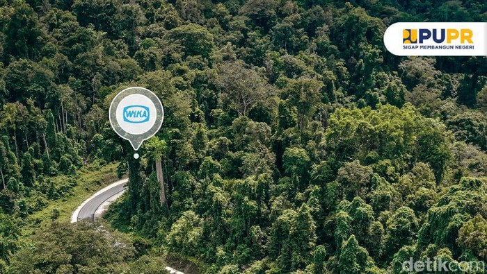 Proyek jalan Simpang Goro - Kampung Muri, Kabupaten Teluk Wondama