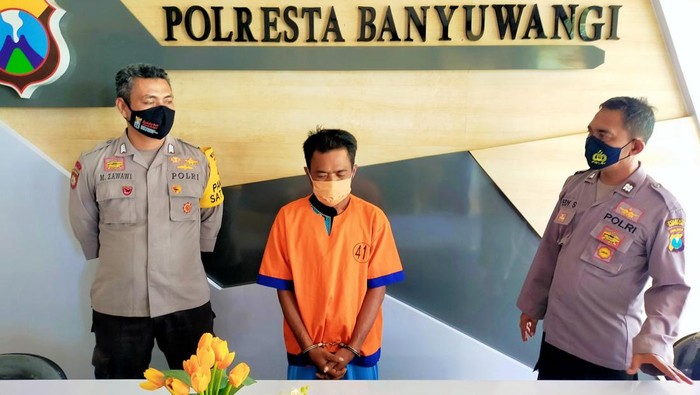 santri bacok kiai di banyuwangi jadi tersangka