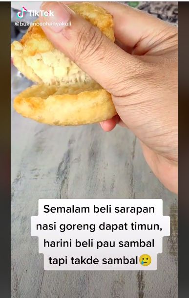 Sarapan dapet mentimun