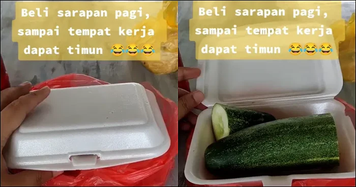 Sarapan dapet mentimun