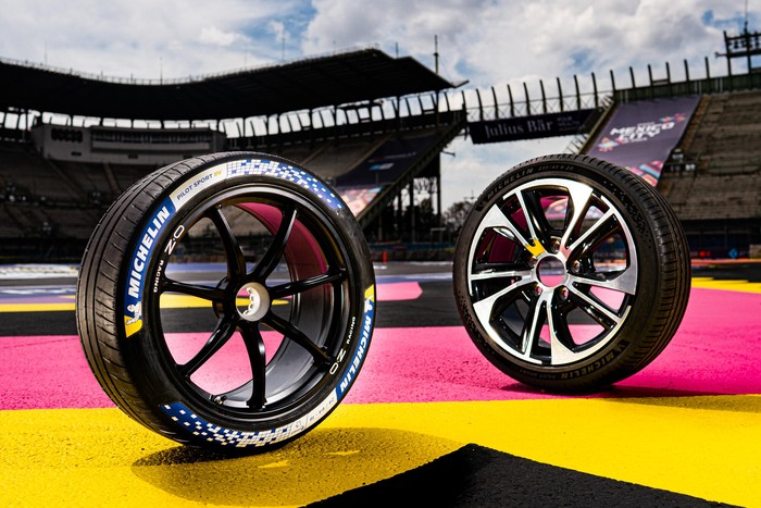 Ban Michelin digunakan di ajang balap Formula E