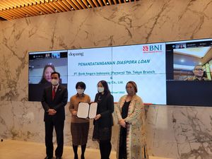 BNI Gandeng Dopang Co Ltd Buka Peluang Salurkan Diaspora Loan