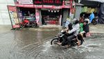 Drainase Buruk, Jalan di Jati Rahayu Bekasi Tergenang