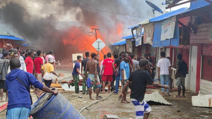 Kebakaran ruko di Tolikara Papua tewaskan bayi