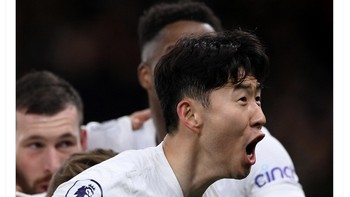 Son memberikan dua assist. Foto: Twitter