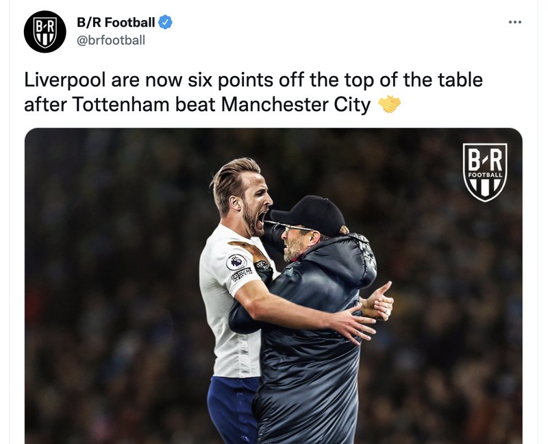 Meme Liverpool Tottenham