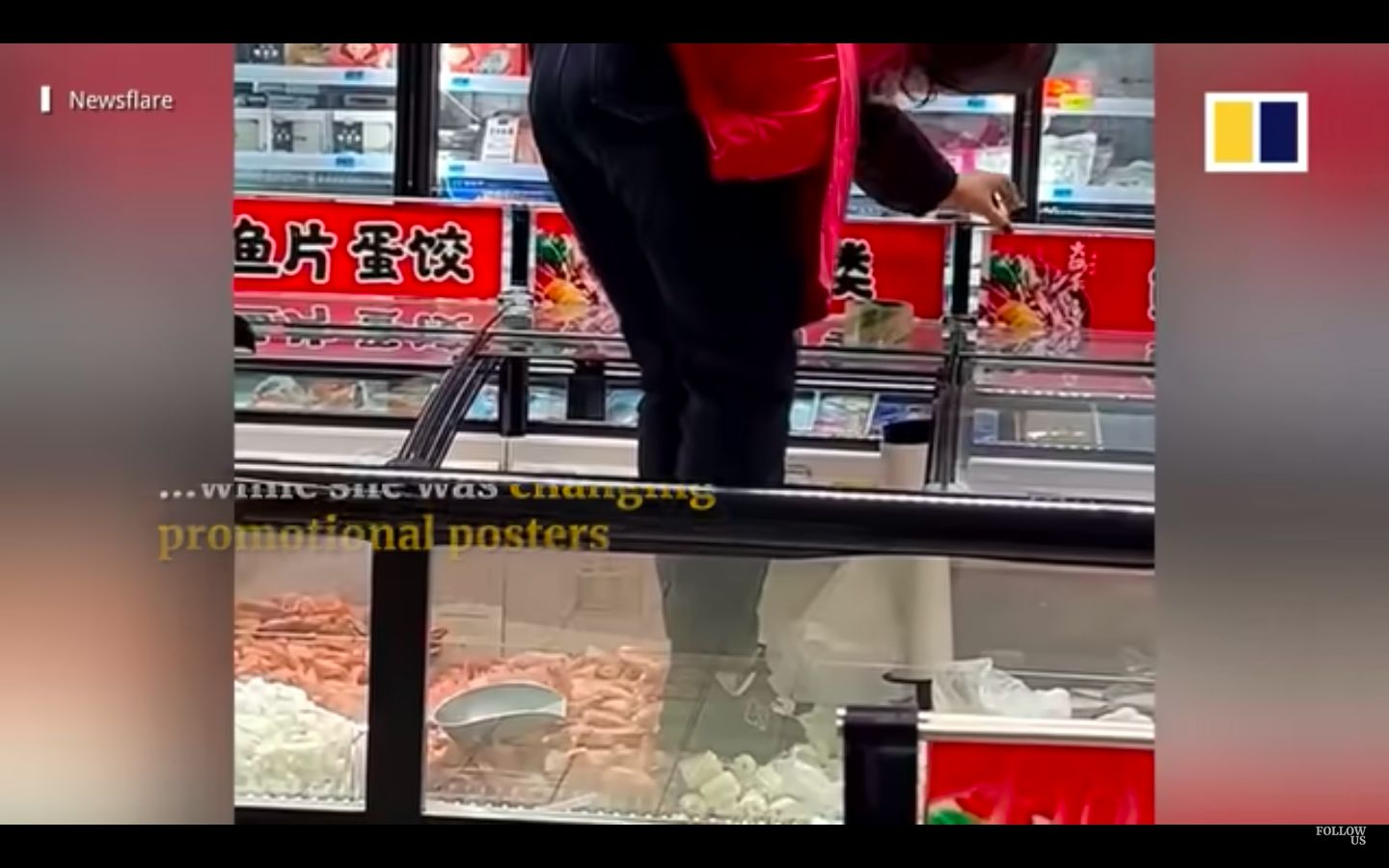 Netizen Geram Lihat Pegawai Supermarket di China Injak-injak Makanan Beku