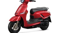Suzuki Saluto 2022 resmi diluncurkan di Taiwan. Mengusung gaya retro modern ala skutik Eropa, Suzuki Saluto terbaru ini hadir dengan pilihan warna lebih berani. Foto: Dok. Suzuki Taiwan