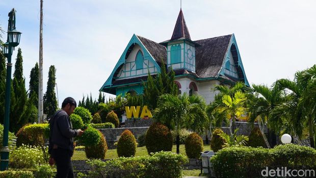 Villa Yuliana di Kabupaten Soppeng, Sulawesi Selatan (Sulsel). (Mono/detikcom)