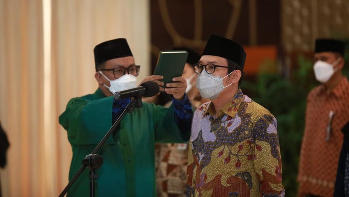 Ahmad Erani Yustika dilantik jadi Kepala Setwapres