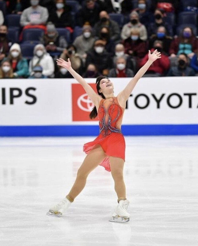 Alysia Liu dikenal sebagai atlet berprestasi. Wanita kelahiran 8 Agustus 1995 ini menjadi atlet wanita Amerika termuda yang memenangkan kejuaraan nasional di umur 13 tahun. Foto: dok. Instagram alysaxliu