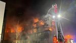 Detik-detik Apartemen di Jerman Ludes Terbakar