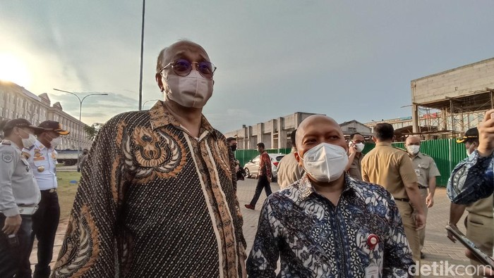 Direktur Pengelolaan Aset PT JakPro, Gunung Kartiko (Wildan N/detikcom)