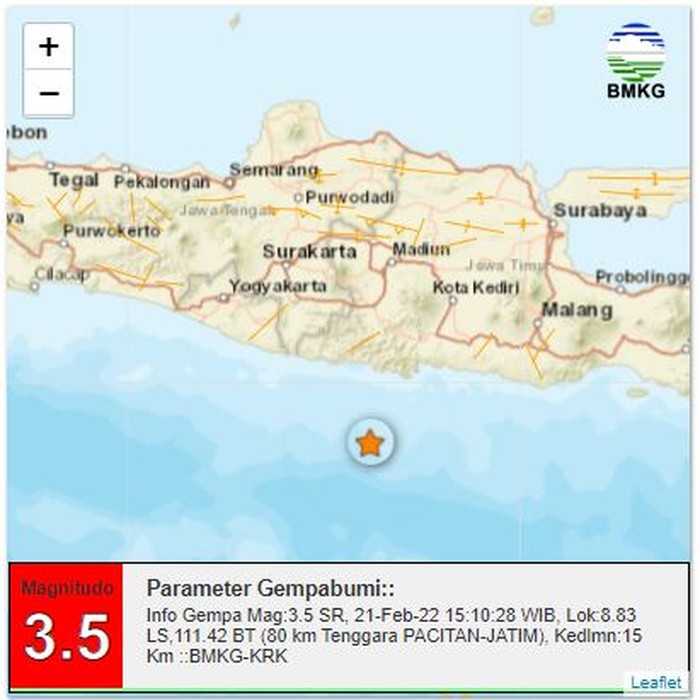 Gempa Pacitan