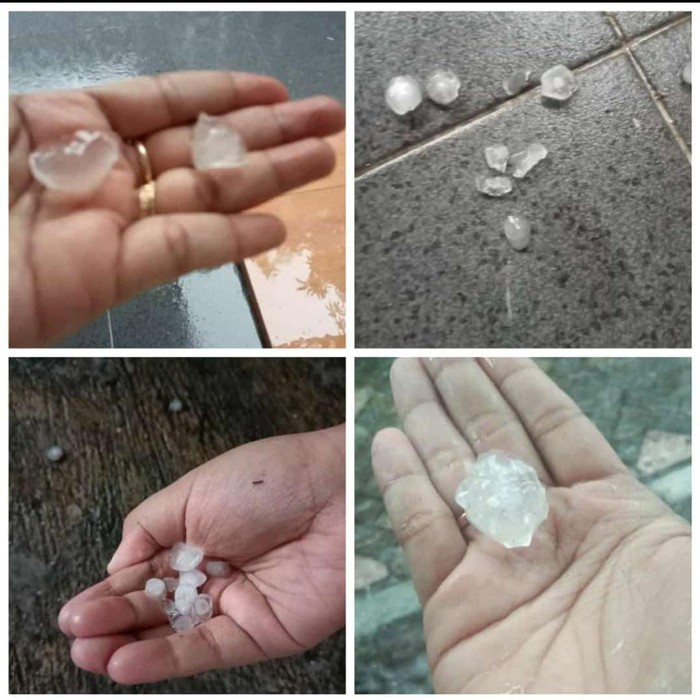 hujan es di surabaya