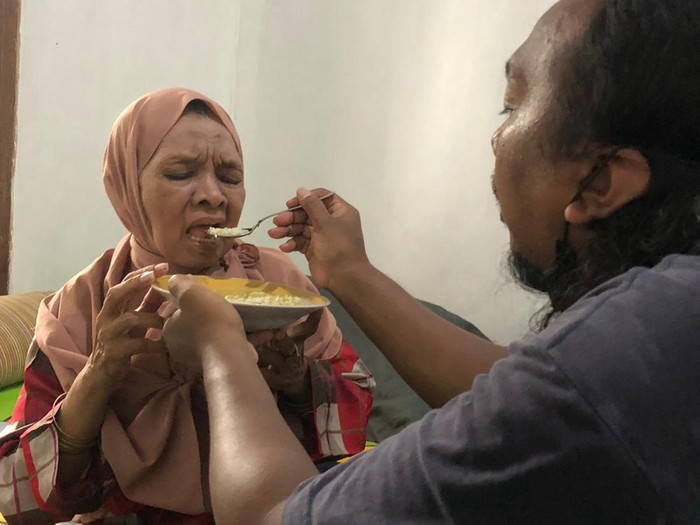 Ibu Ninuk ditemukan di Bogor.