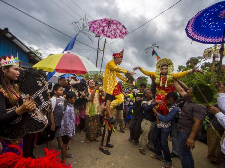 Unik! Intip Tradisi Adat Pengantin Banjar di Kalimantan Selatan
