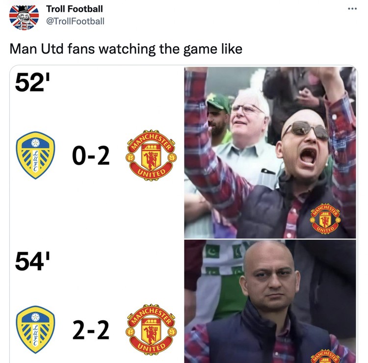 Meme Leeds vs MU Meme Leeds vs MU