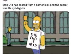 MU Babat Leeds United, Netizen Soroti Gol Maguire