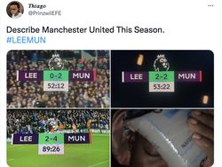 MU Babat Leeds United, Netizen Soroti Gol Maguire