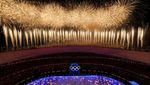 Meriahnya Pesta Kembang Api Penutupan Olimpiade Beijing 2022