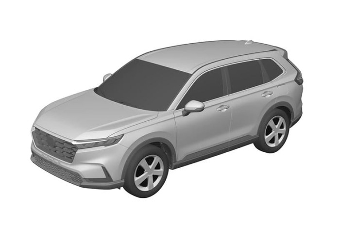 Paten desain Honda CR-V generasi terbaru Paten desain Honda CR-V generasi terbaru