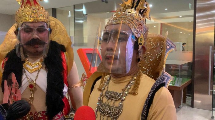 PEPADI datangi Bareskrim untuk laporkan Khalid Basalamah (Rakha-detikcom)