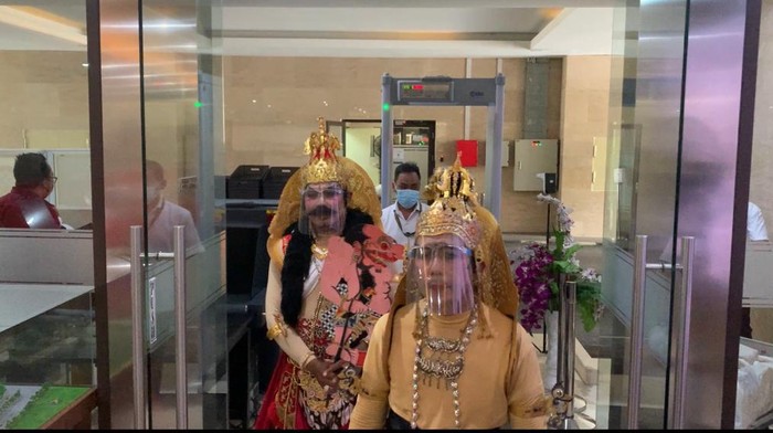 PEPADI datangi Bareskrim untuk laporkan Khalid Basalamah (Rakha-detikcom)