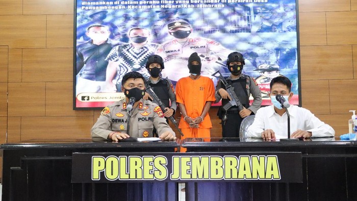 Polisi tetapkan satu tersangka penyelundupan sembilan ekor penyu di Jembrana Bali