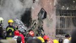 Potret Jet Tempur Iran Jatuh Menimpa Sekolah