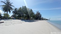 Biasanya pantai akan ramai ketika akhir pekan. Anak-anak muda, keluarga dan pasangan akan berlibur ke sini. (Bonauli/detikcom)