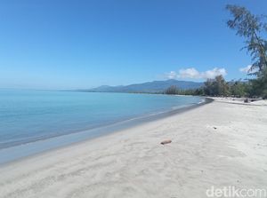 Si Putih, Pantai Pulau Pane