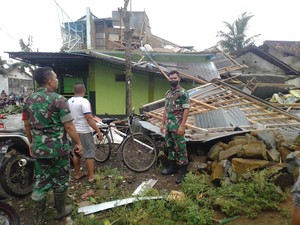 Puting Beliung Terjang 3 Desa di Pati, Seratusan Rumah Rusak