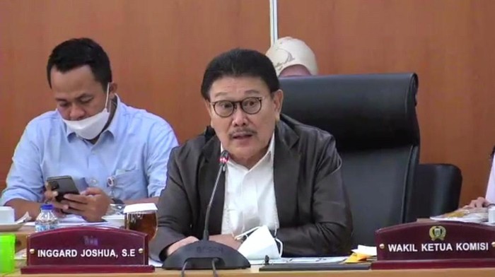 Rapat Komisi A DPRD DKI (Screenshot siaran virtual rapat)