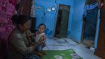 Rumah-rumah di Lebak Ini Rusak Gegara Pergerakan Tanah
