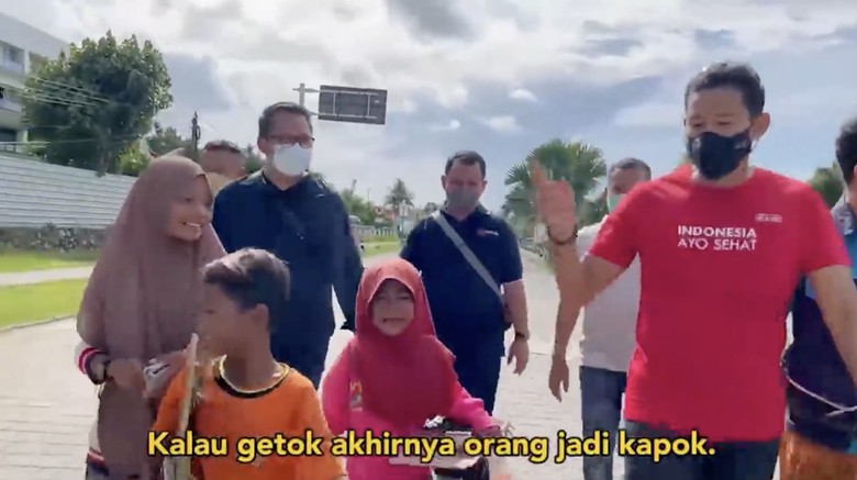 Sandiaga Uno Menteri Pariwisata dan Ekonomi Kreatif/Kepala Badan Pariwisata dan Ekonomi Kreatif, Sandiaga Salahuddin Uno tengah berada di Lombok untuk melihat persiapan MotoGP.