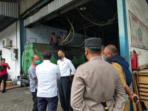 Satgas Pangan Polri Temukan Dugaan Tempat Penimbunan Minyak Goreng