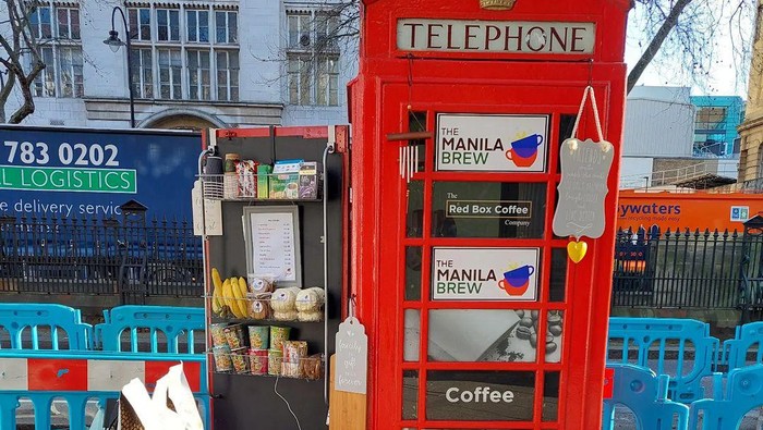 Unik dan Super Imut, Ini Coffee Shop Terkecil di London