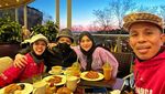 Keseruan Aurel Hermansyah Saat Makan Bareng Keluarga Sebelum Lahiran